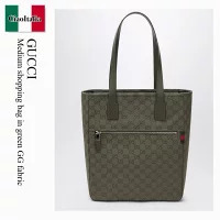 Gucci Bag Handbag Shopping Green Gg Tote